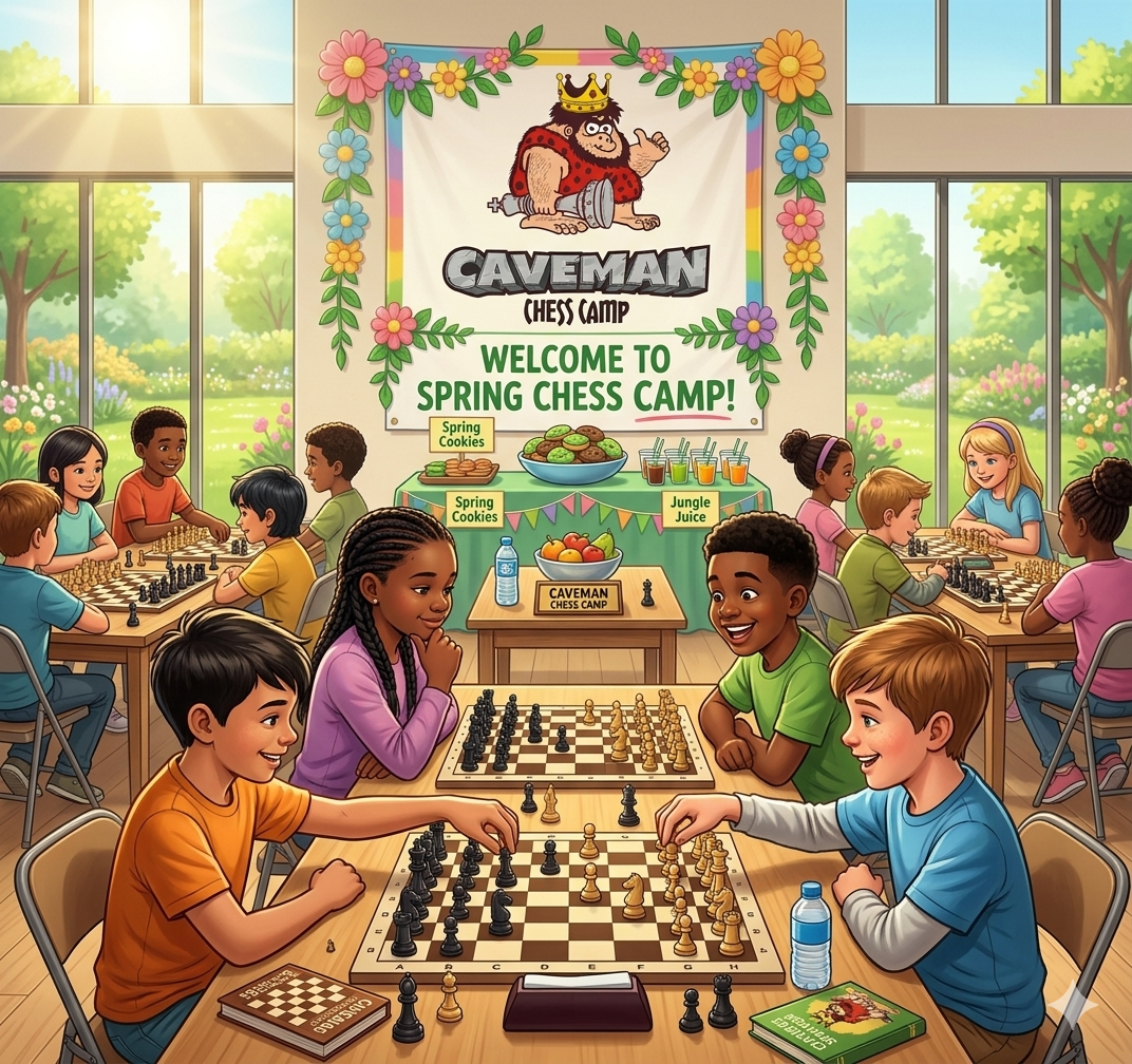 Spring 4-Day Chess Camp - March 23-26