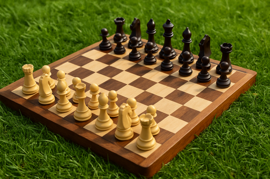 add green grass around board