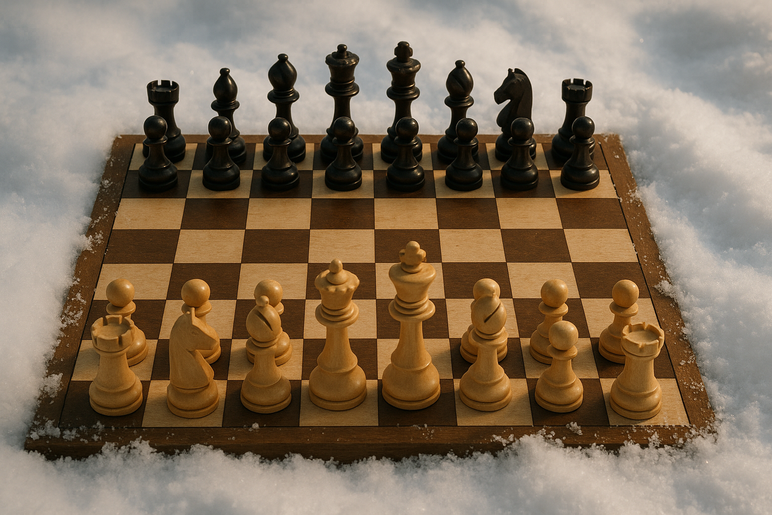 add snow around board